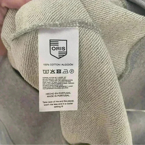 ULTRA RARE ORIS Watch Brand Sweater Large Mens, Fits Smaller ORIS BEAR Logo - Picture 4 of 7